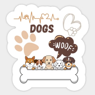 Dogs Sticker